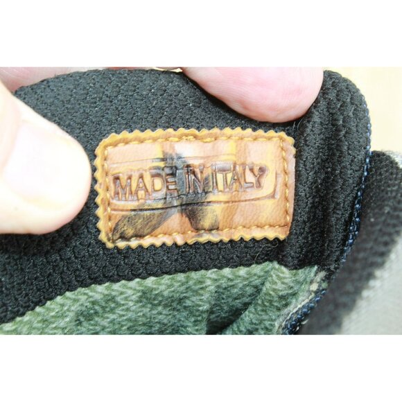 LL Bean Made in Italy Gore-Tex Hiking Boots Vibram Sole Men’s 10 Gray Blue